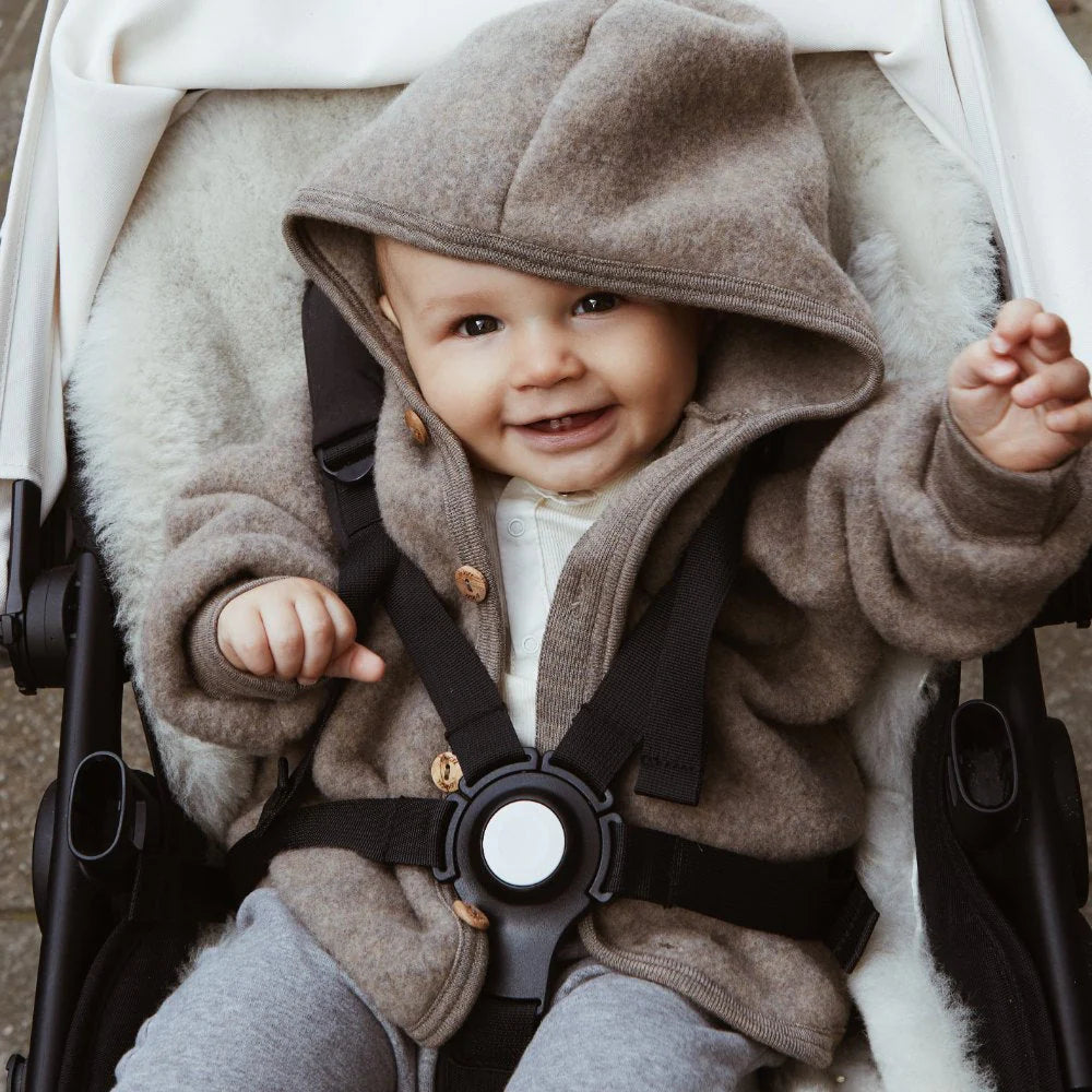 woolen jacket sand 