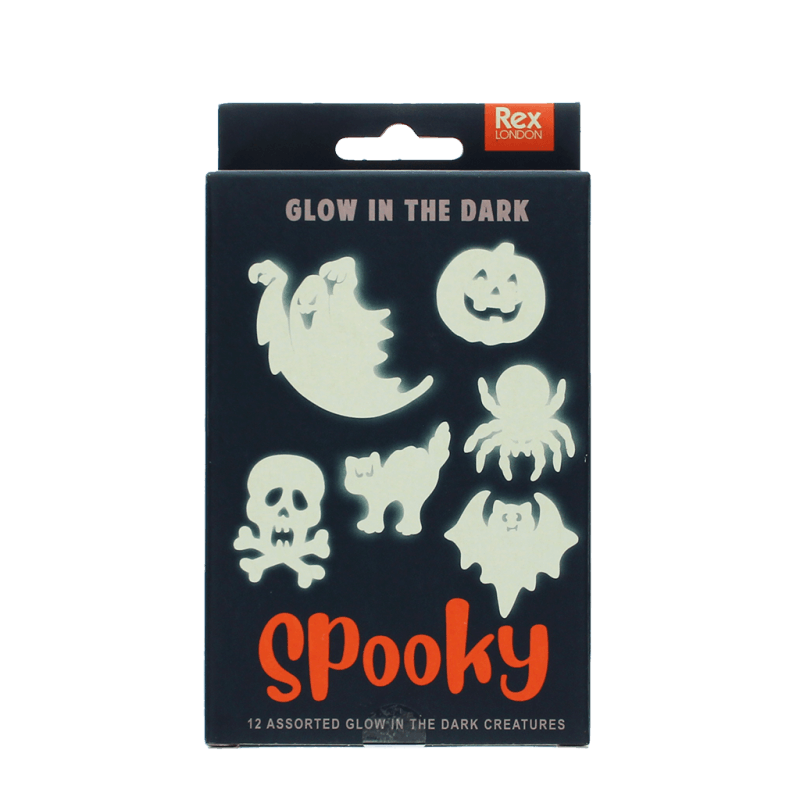 glow in the dark sticker spooky