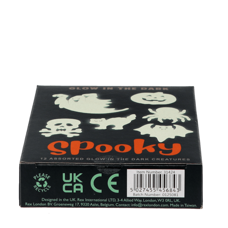 glow in the dark sticker spooky
