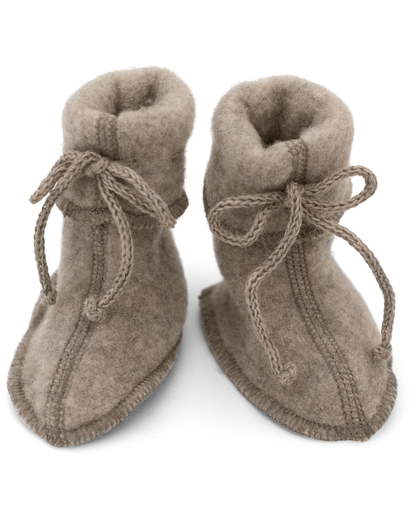 vlněné botičky walnut