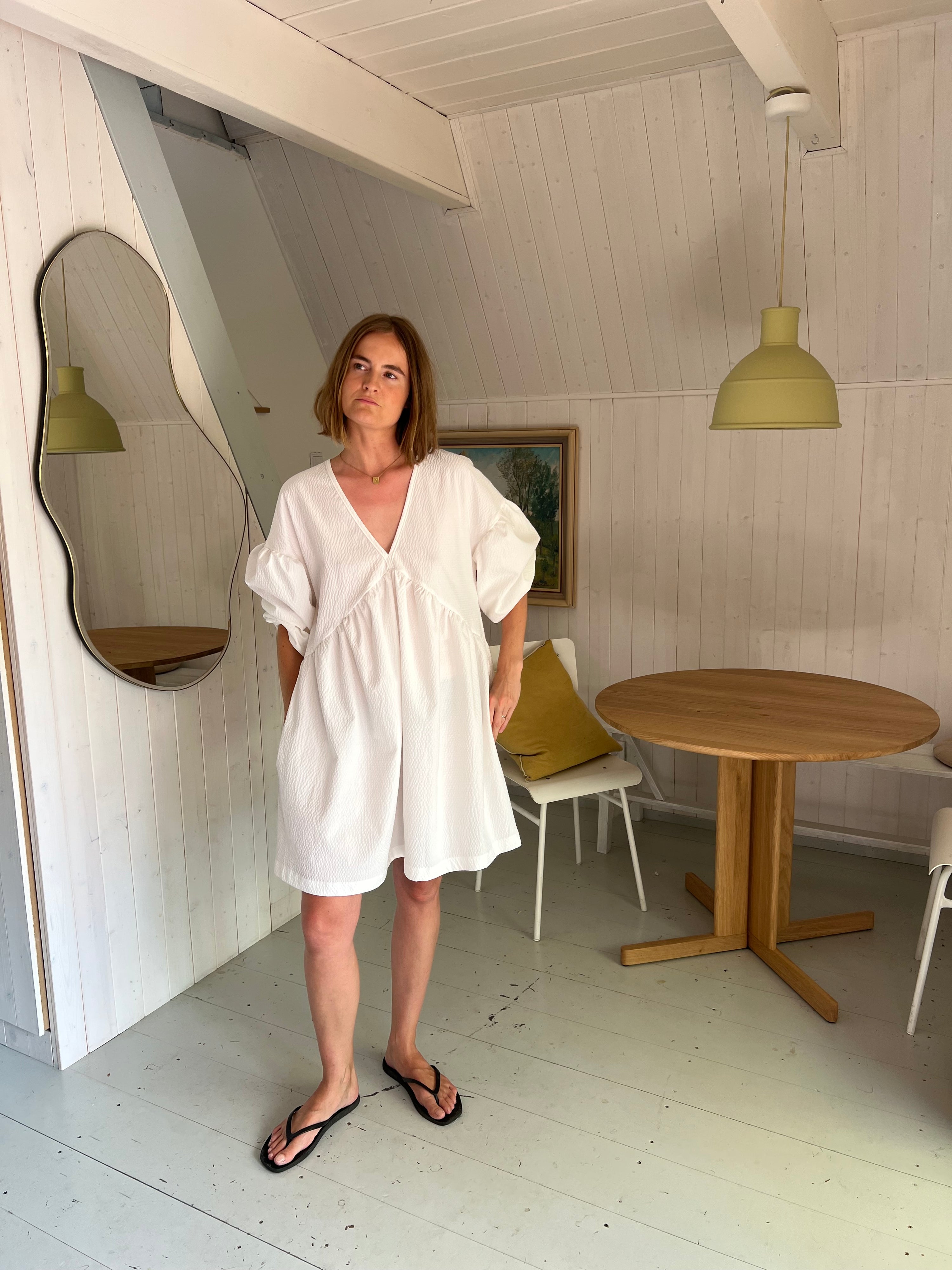 Alex mini dress white