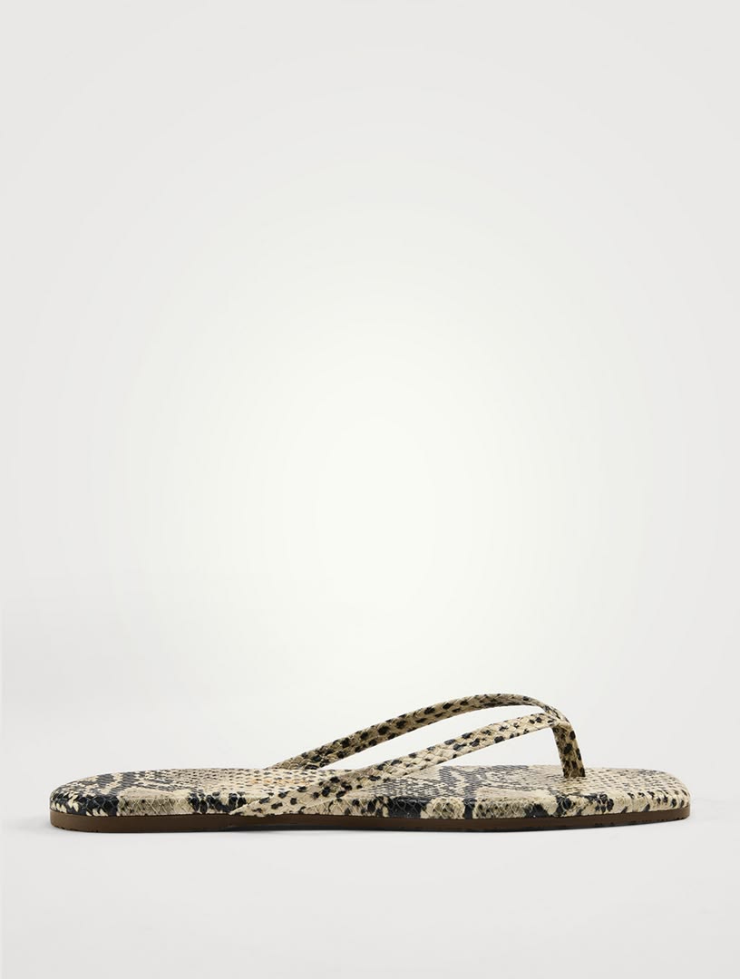 flip flops Square Toe Exotics - Sandsnake