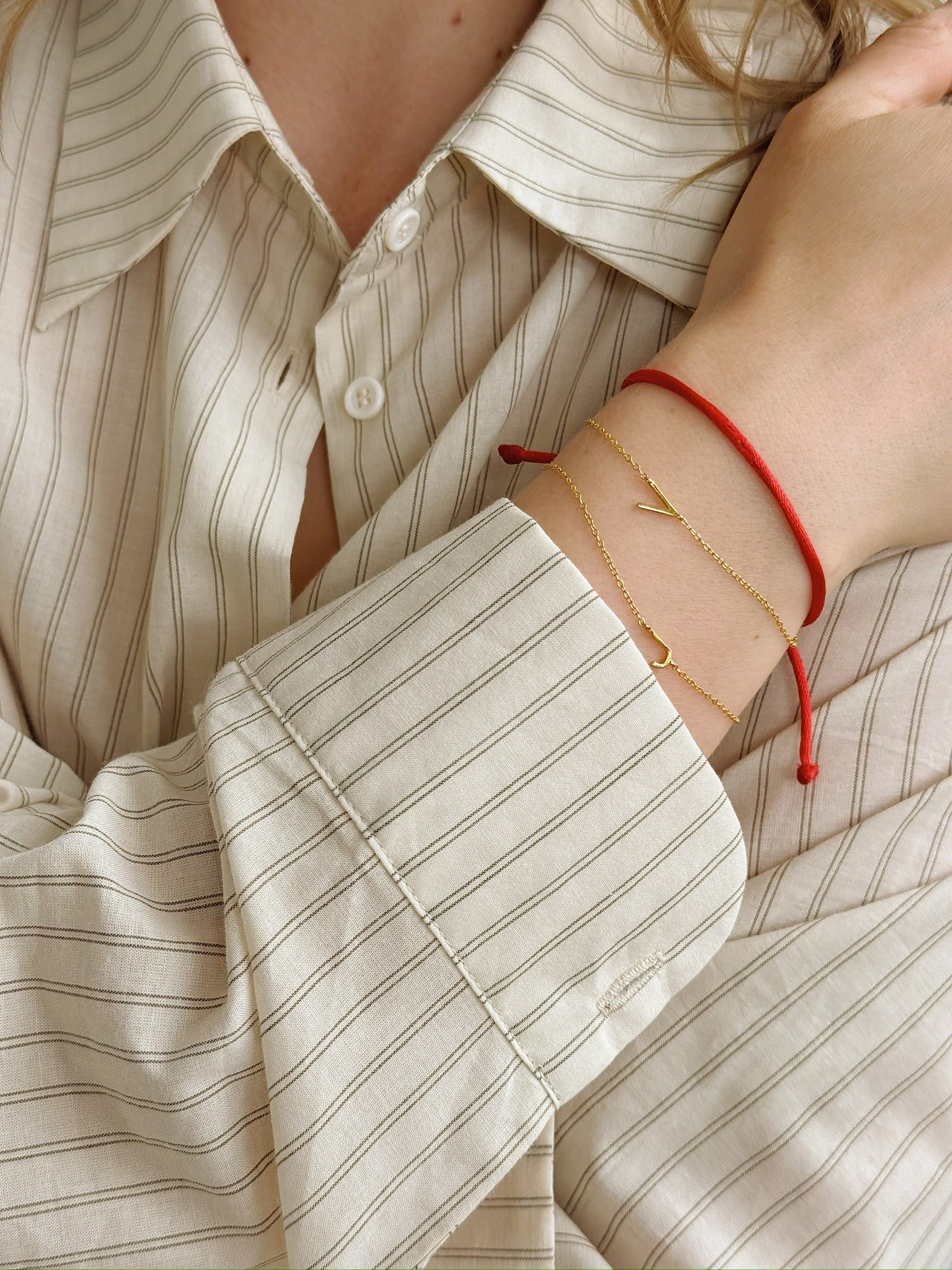 wm alphabet bracelet