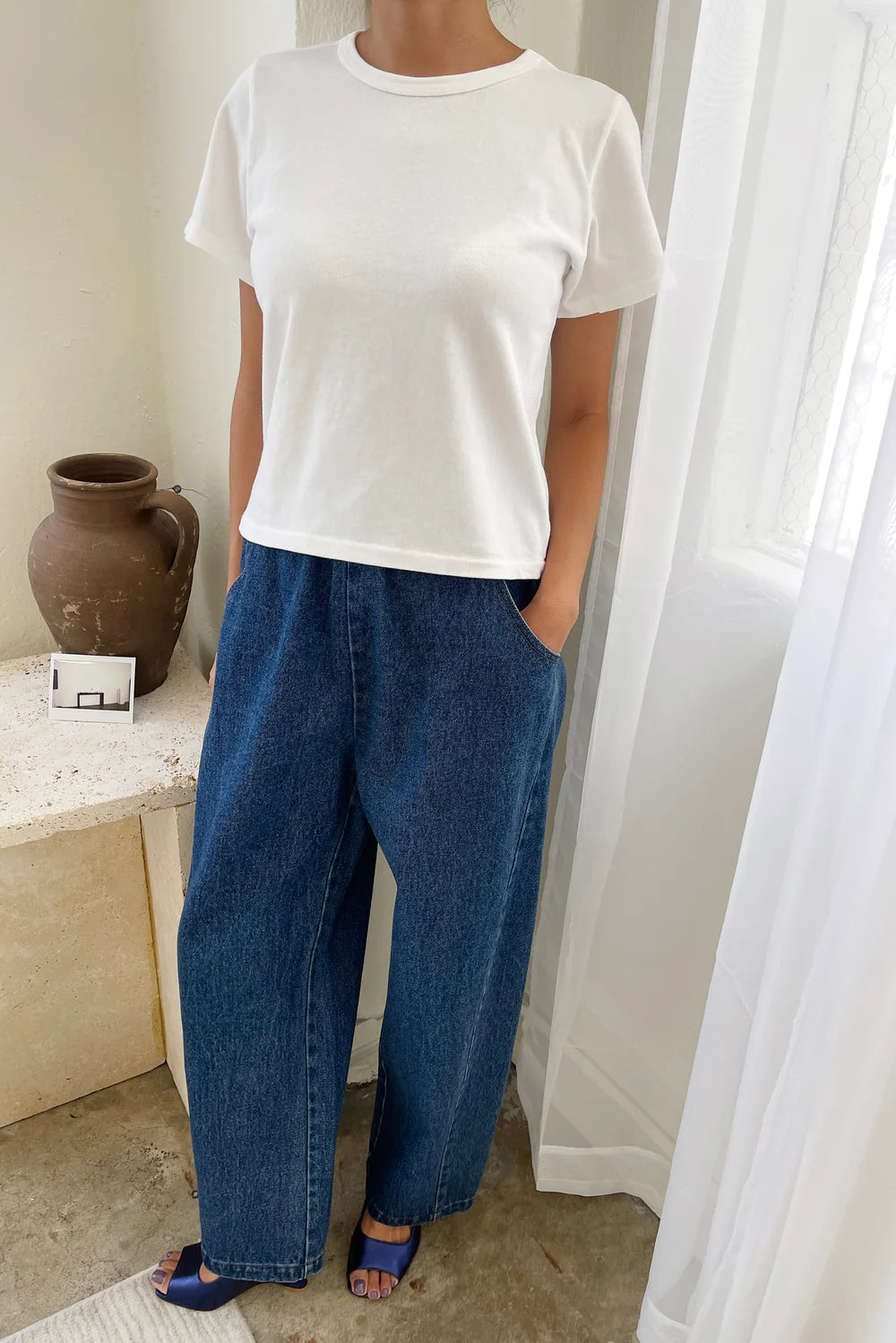 kalhoty Arc blue denim