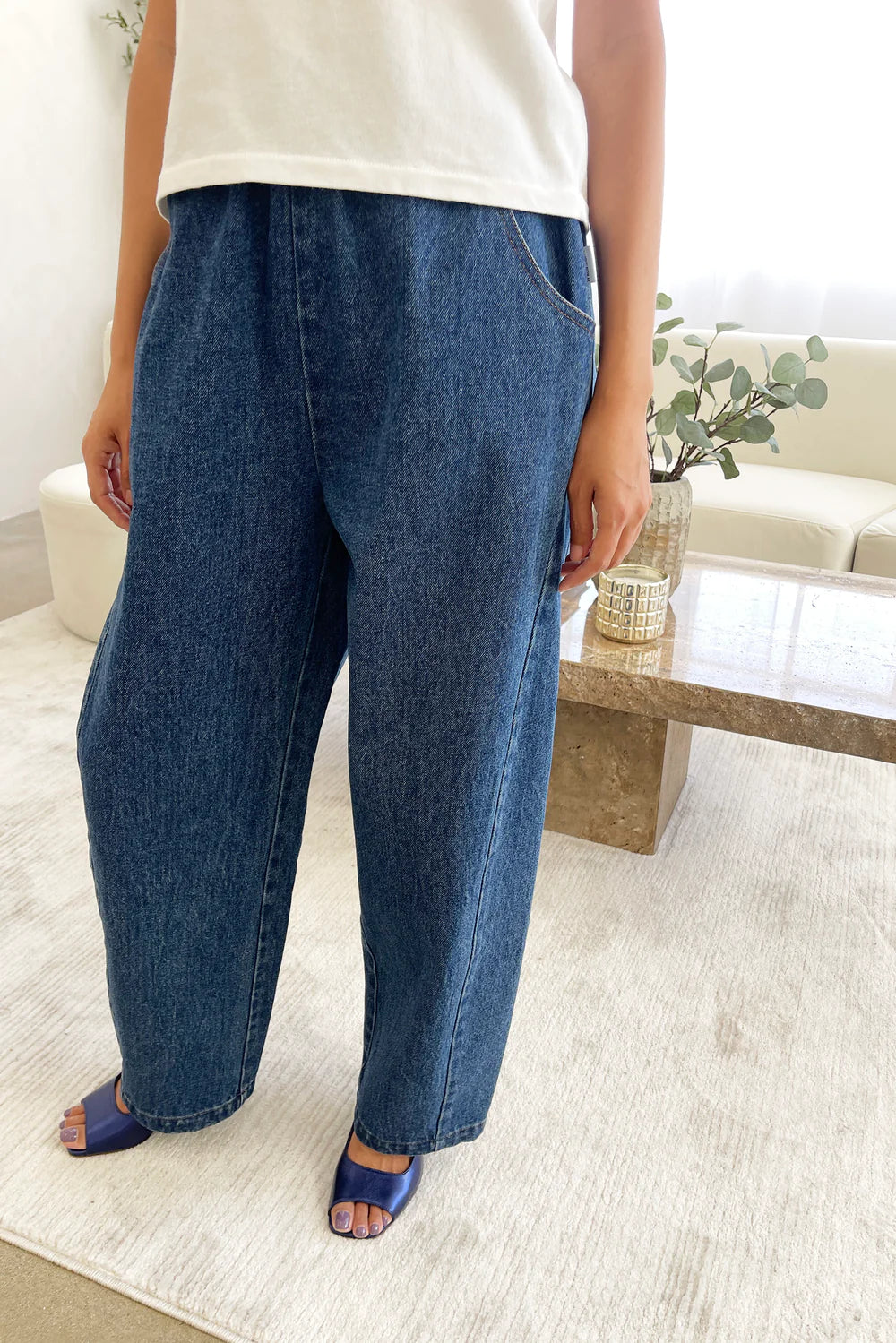 kalhoty Arc blue denim
