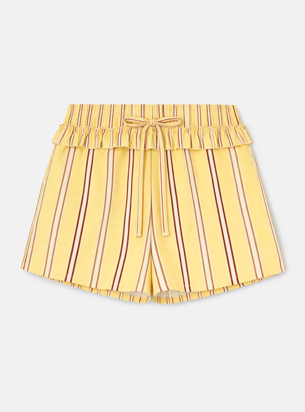 kraťasy caos butter striped poplin boxer pants