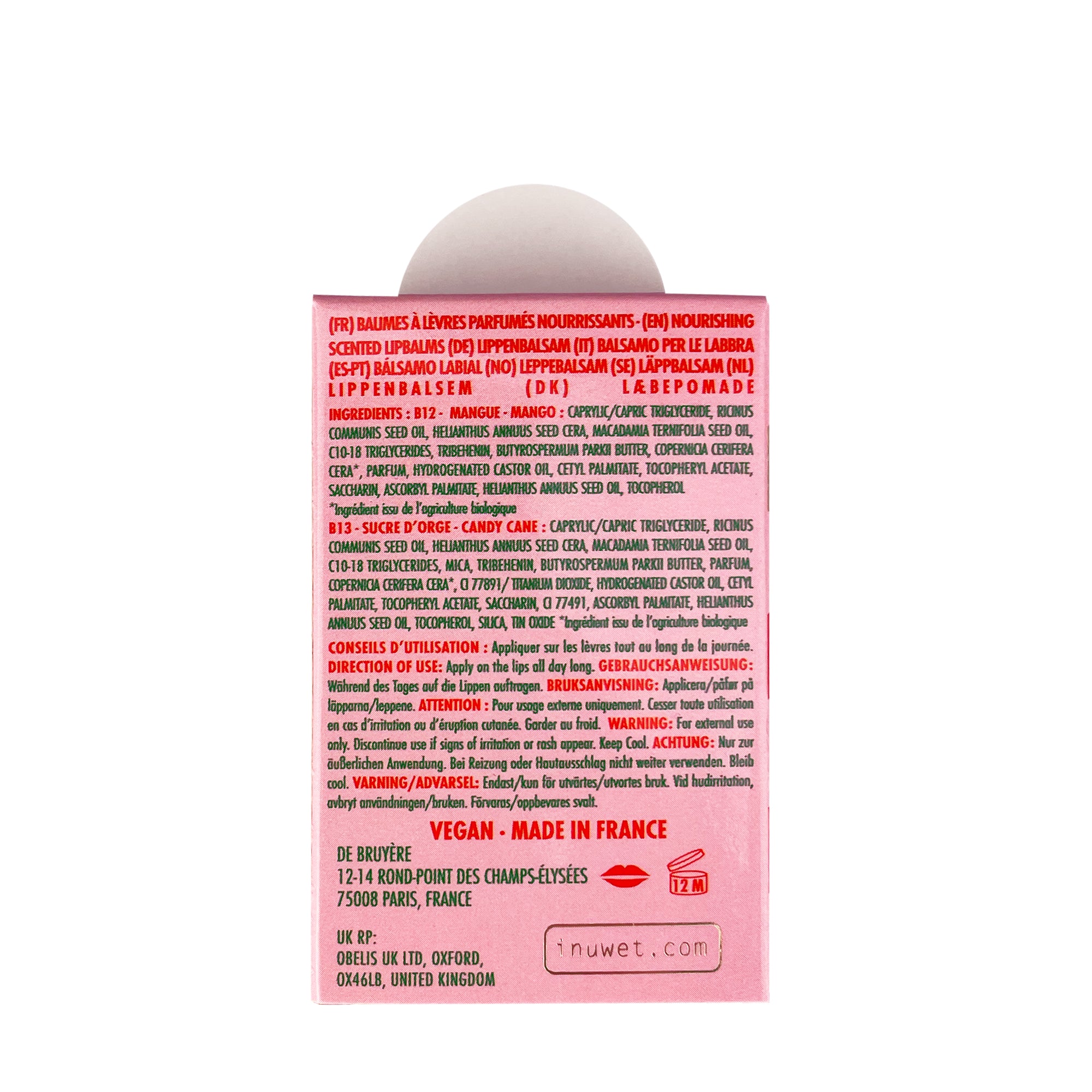 duo balm mango - candy cane