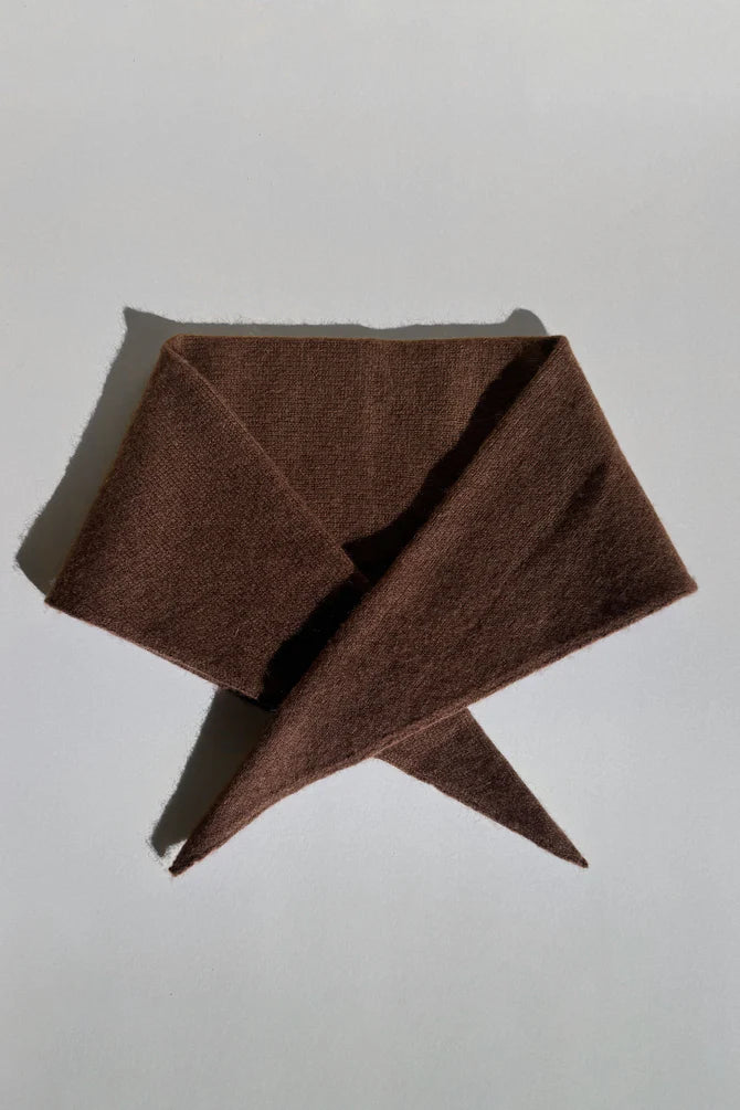 Cashmere Bandana leopard scarf