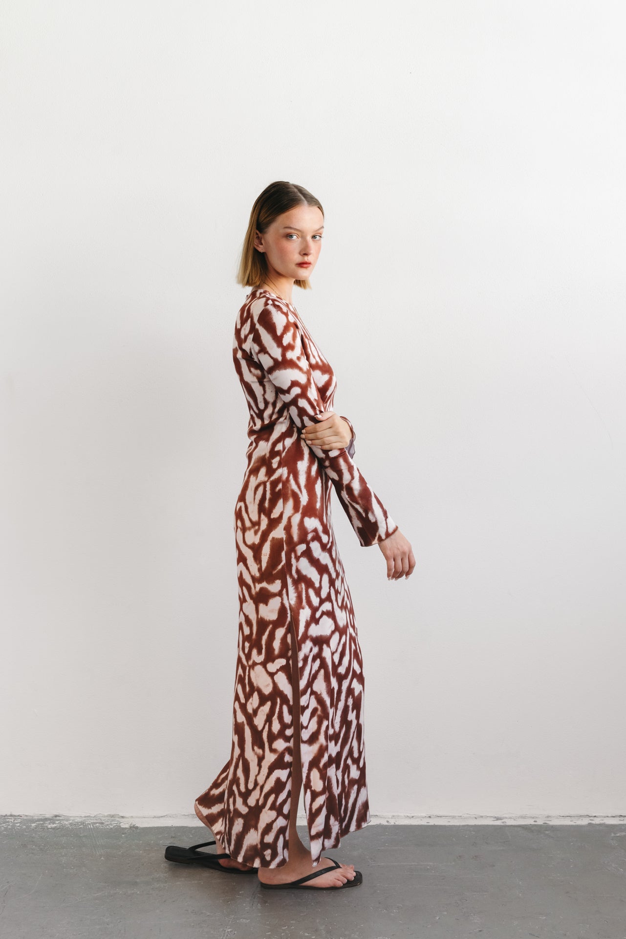 Flo dress animal
