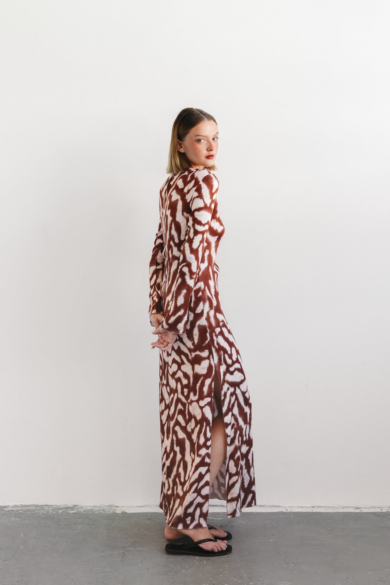 Flo dress animal