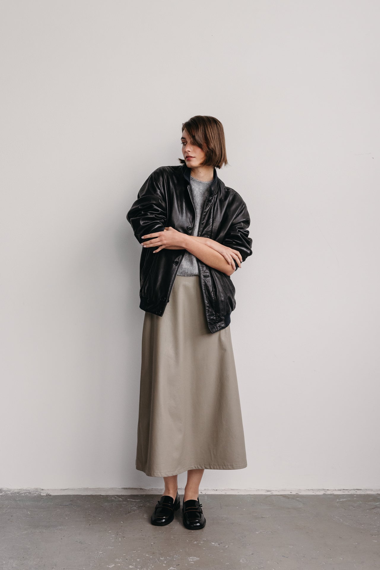 Gaia skirt sage