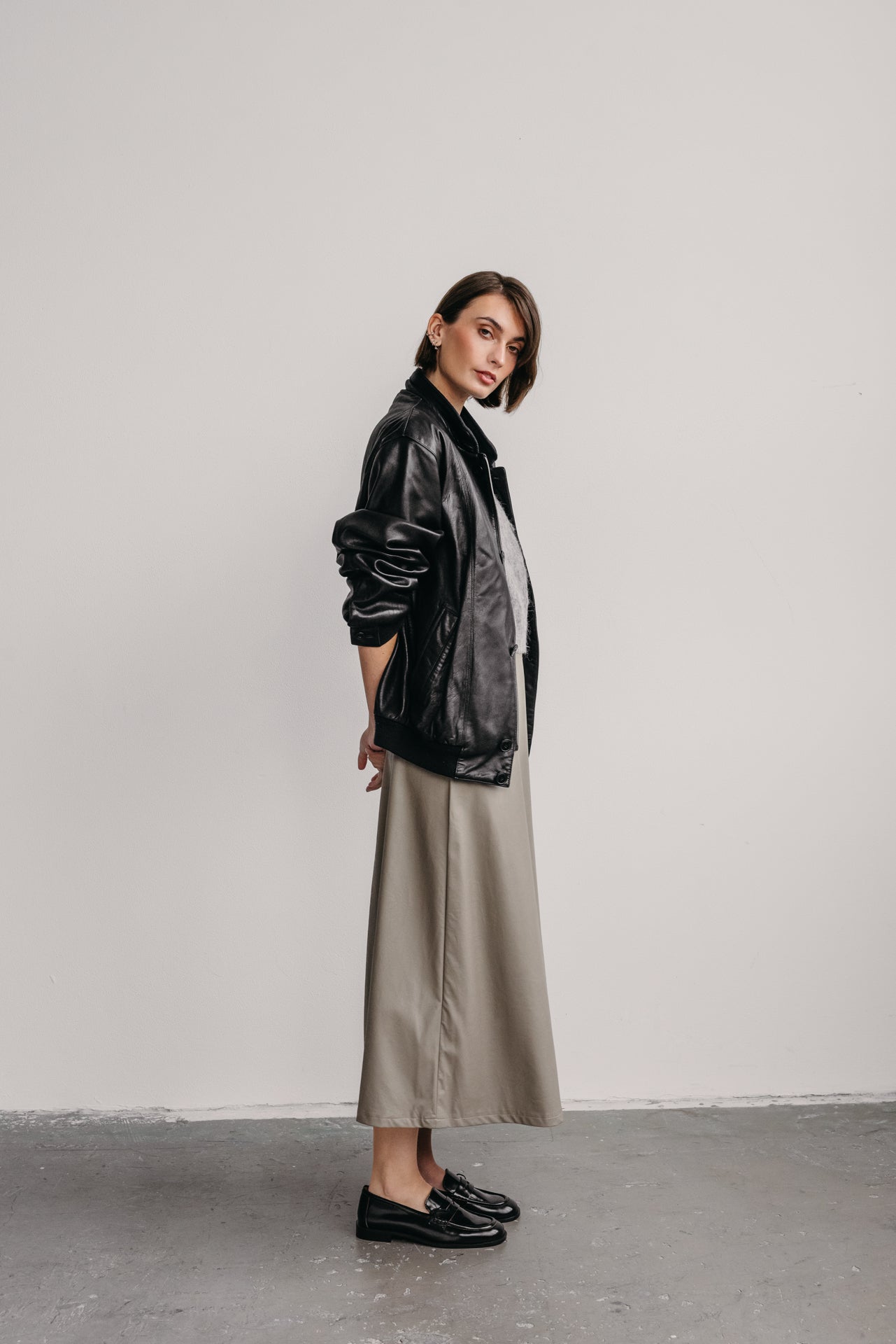 Gaia skirt sage