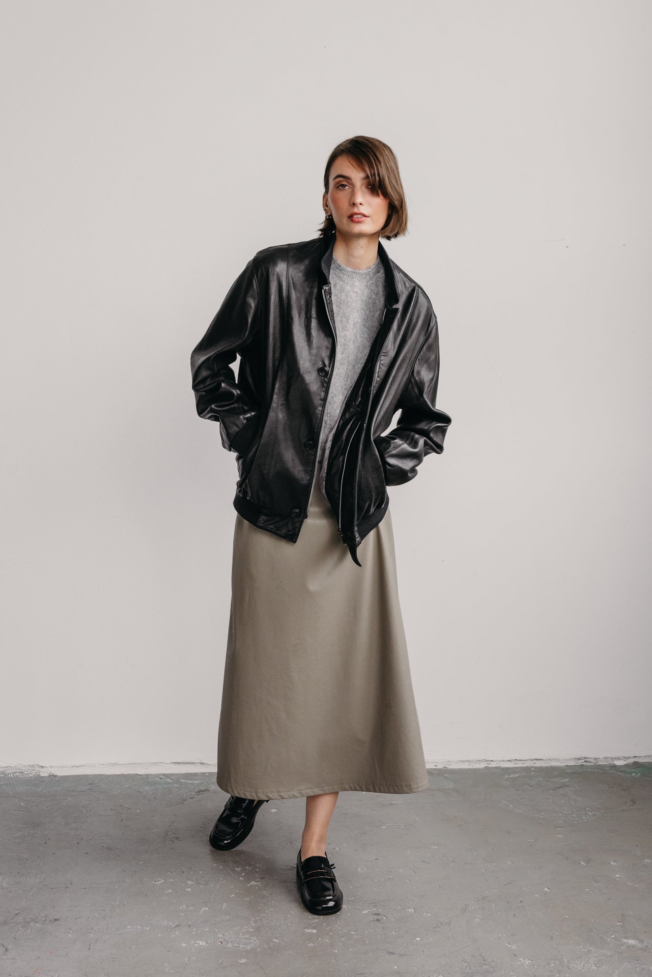 Gaia skirt sage
