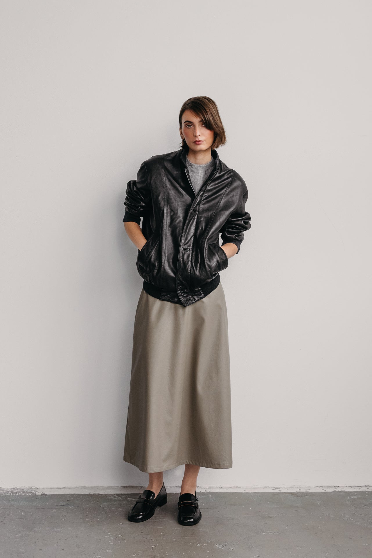 Gaia skirt sage