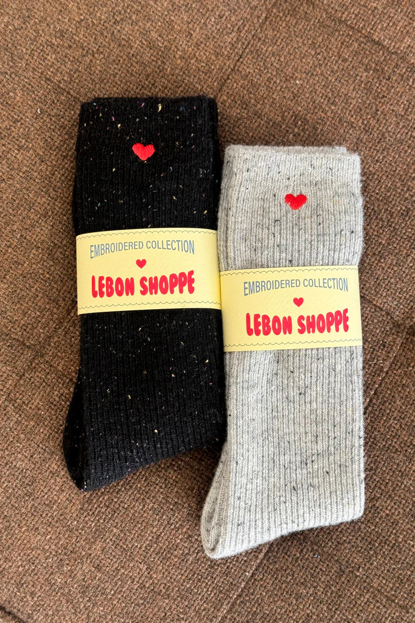 ponožky Snow cookies and cream - red heart