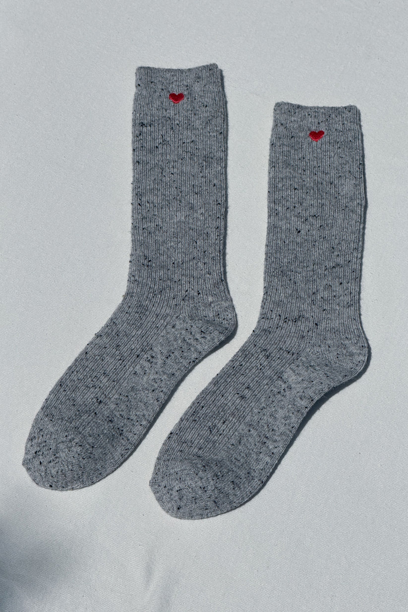 ponožky Snow cookies and cream - red heart