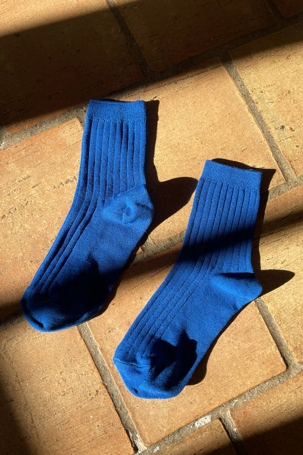 ponožky Her cobalt