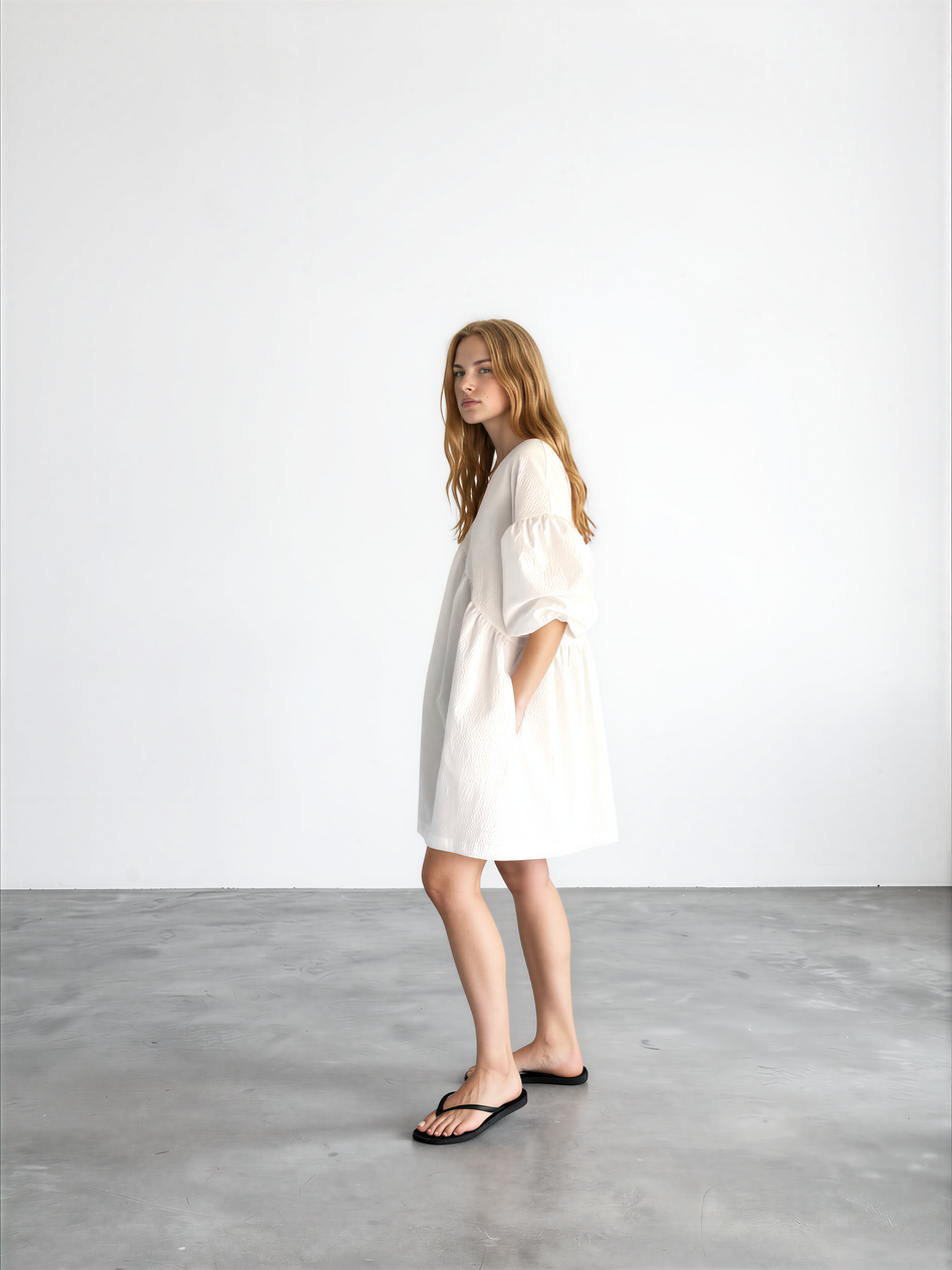 Alex mini dress white