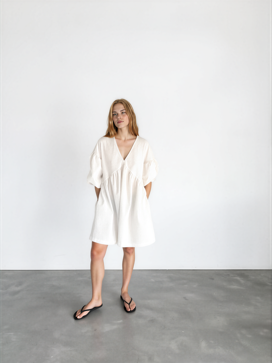 Alex mini dress white