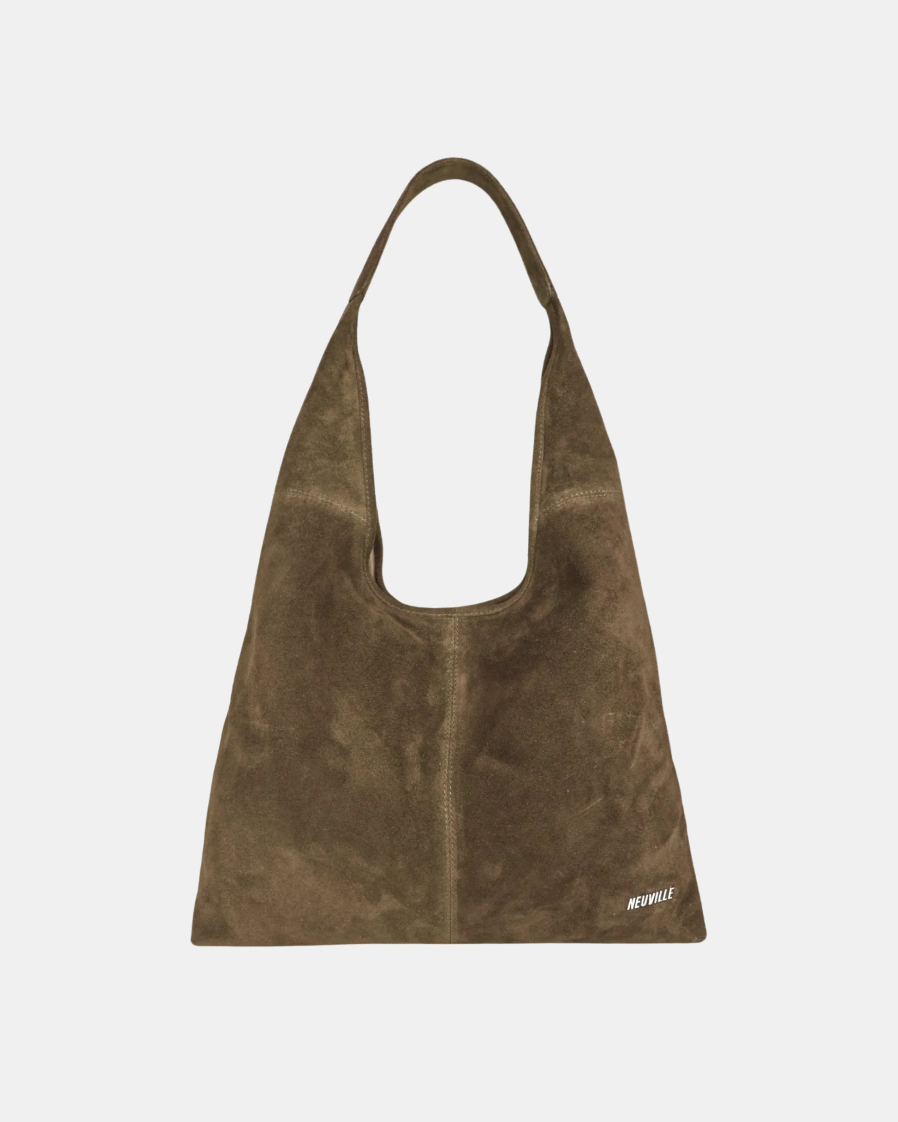 Handbag Jackie suede khaki