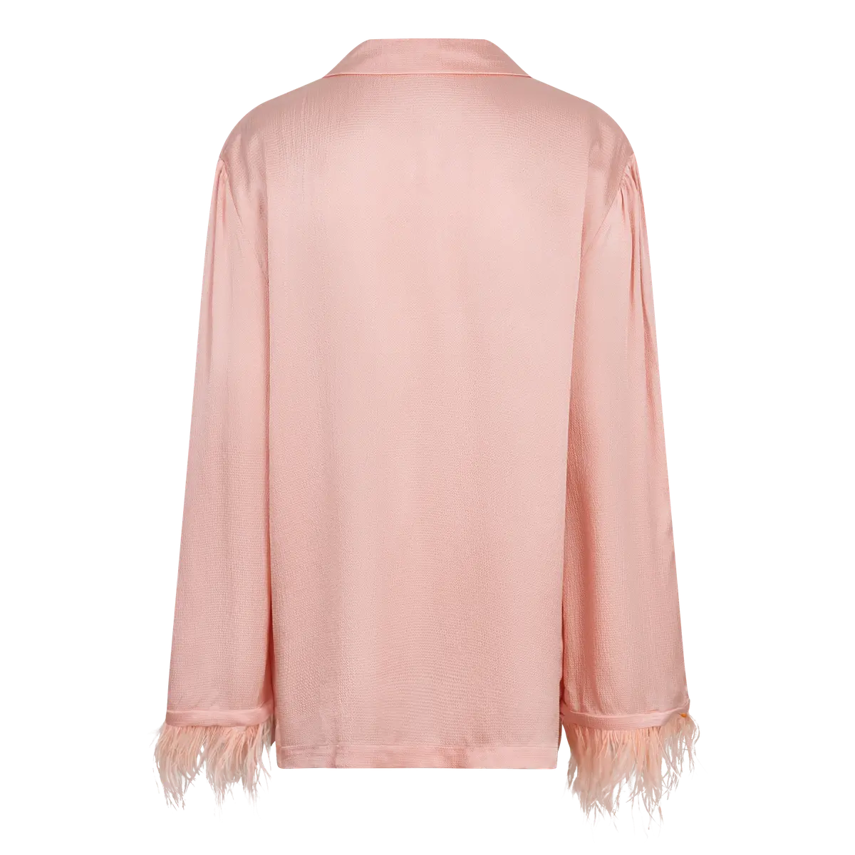 Blanca feather shirt