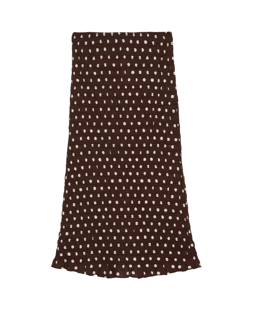 sukně lady brown dot