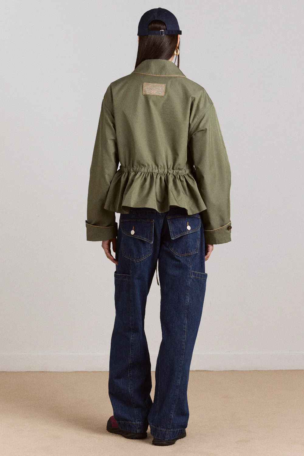 multi-kabát myrtle trench sage