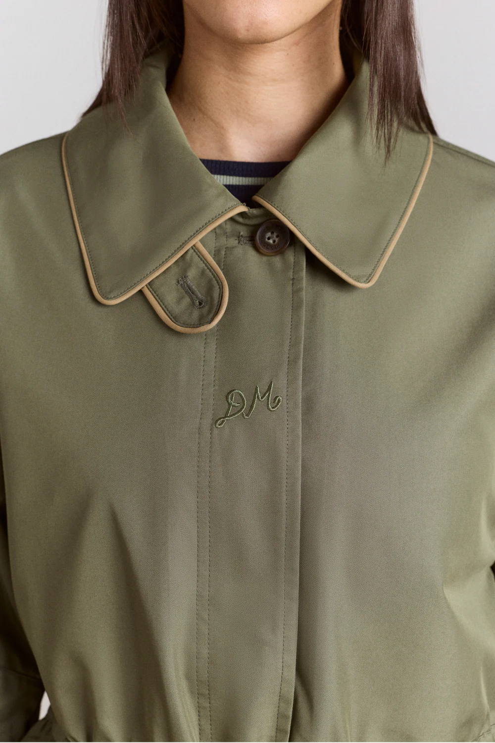 multi-kabát myrtle trench sage
