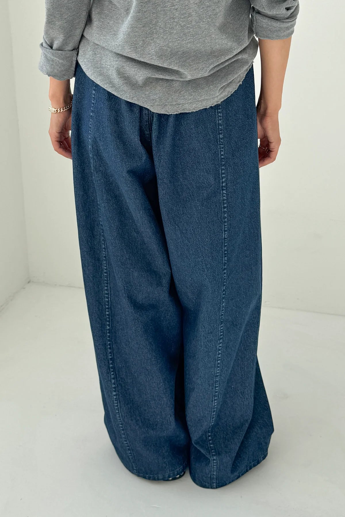 kalhoty Parachute denim blue