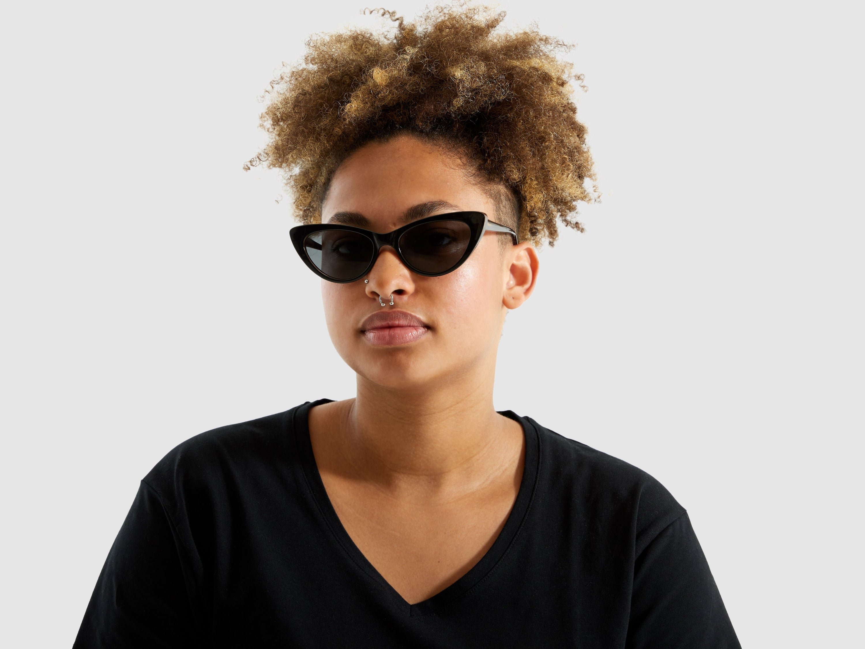 Sluneční brýle Komono Rosie black tortoise