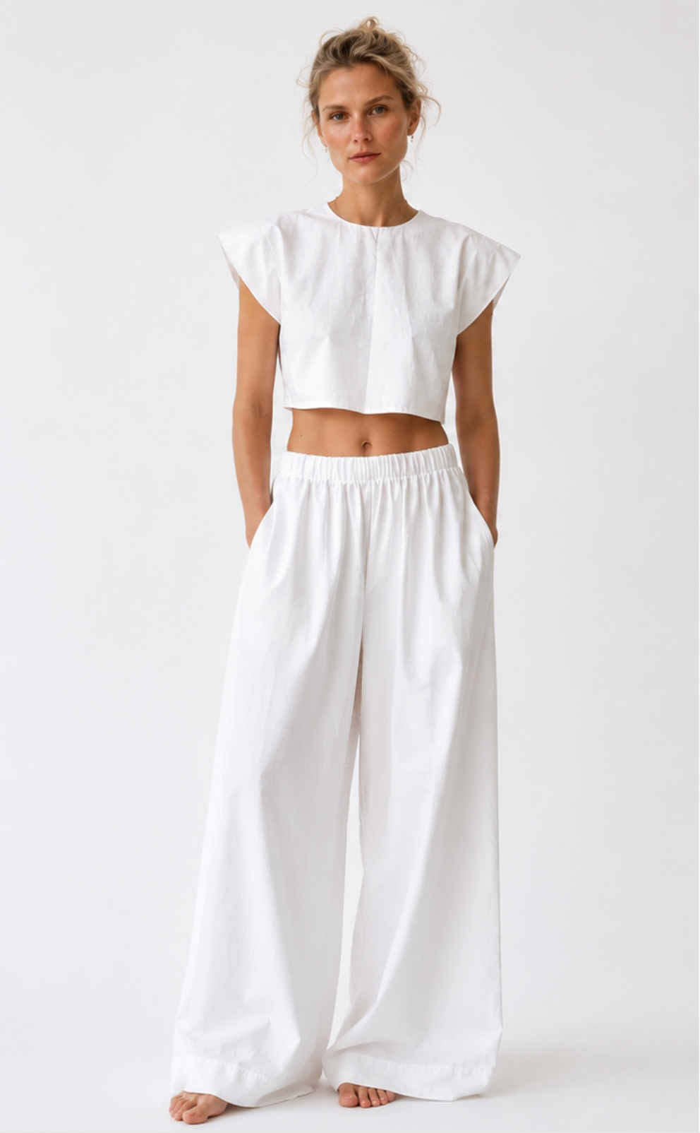 Vacanze pants with slits by Zuzana N.S.