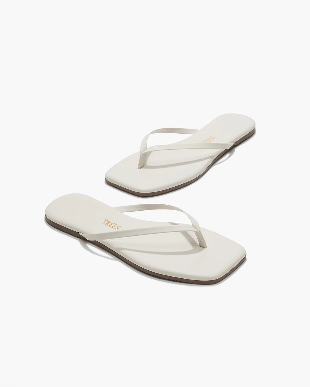 flip flops Square Toe Lily - cream