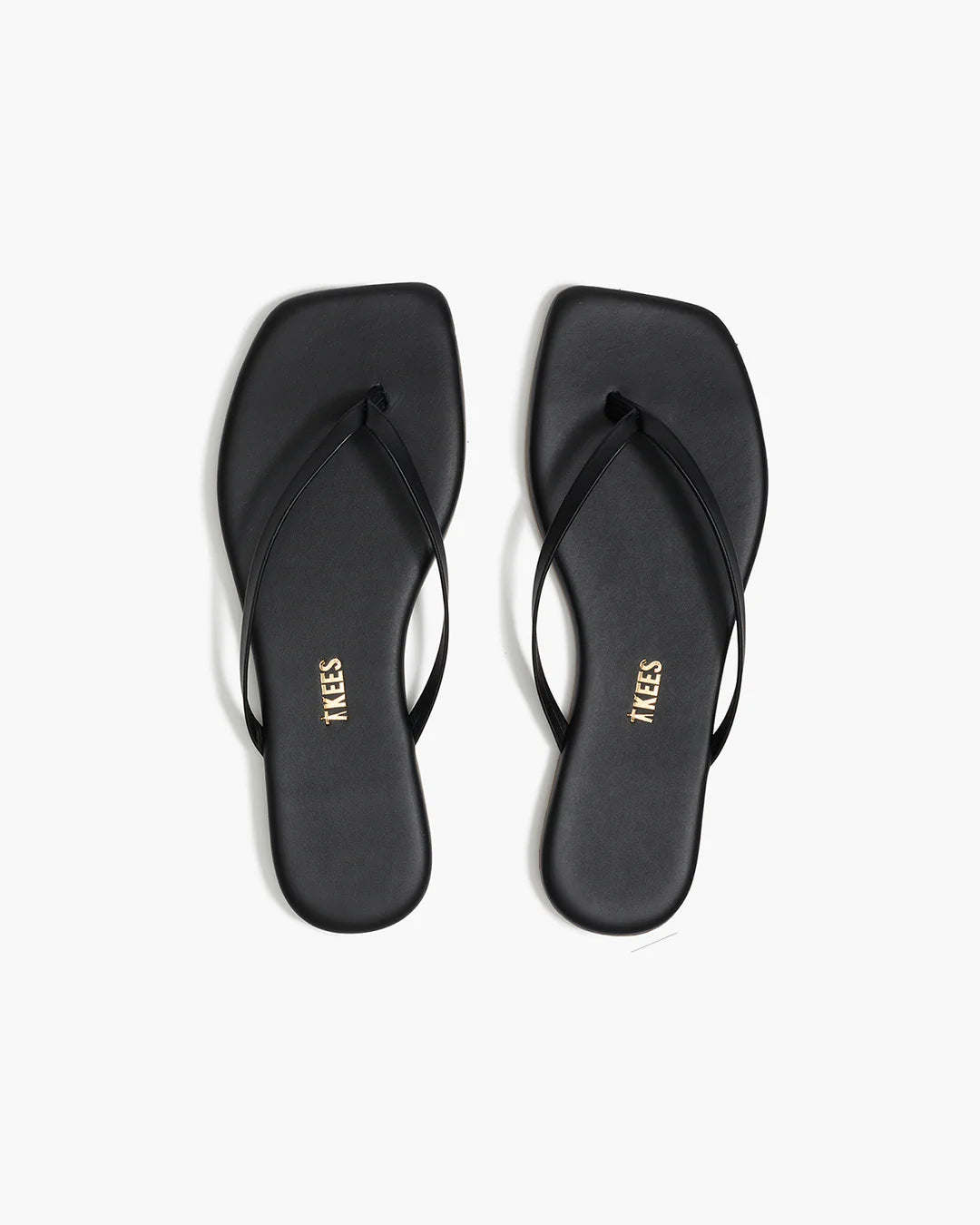 flip flops Square Toe Lily - black
