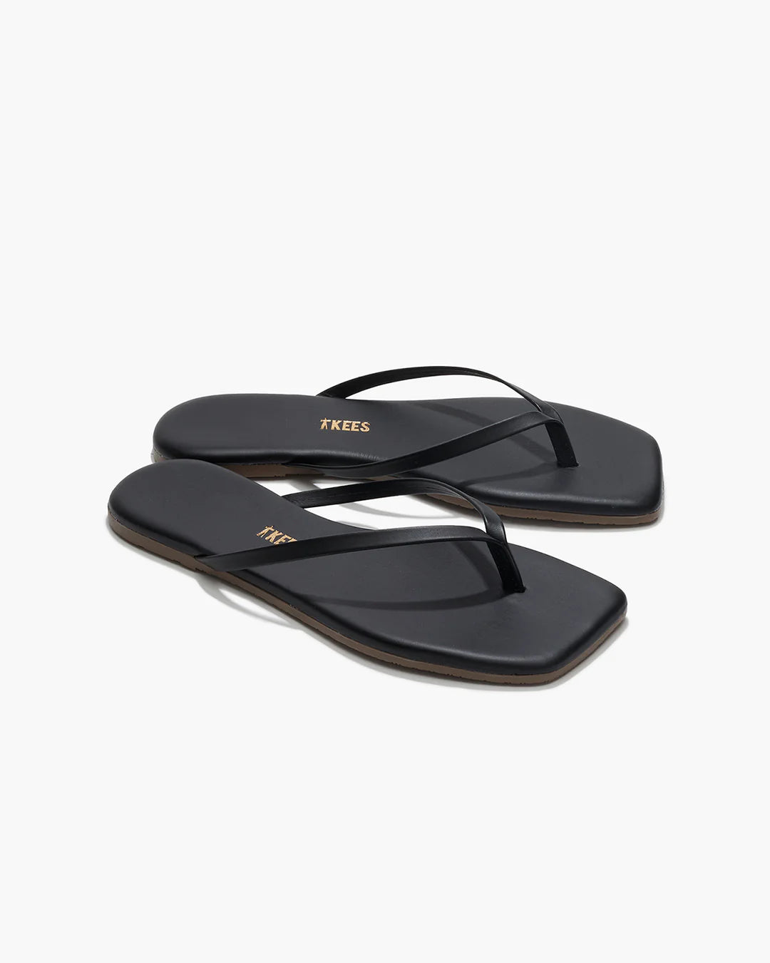 flip flops Square Toe Lily - black