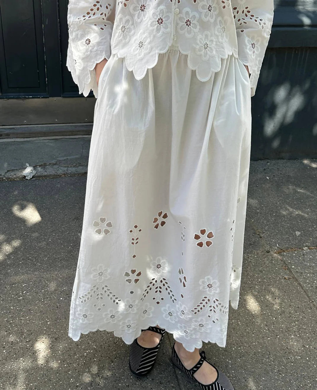 sukně Trine white