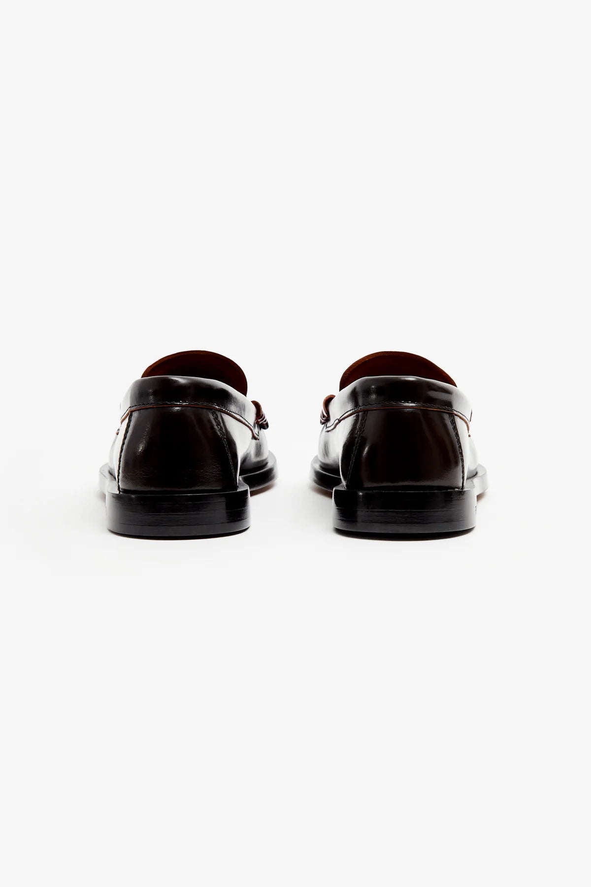 Vega moccasins antique mocha red