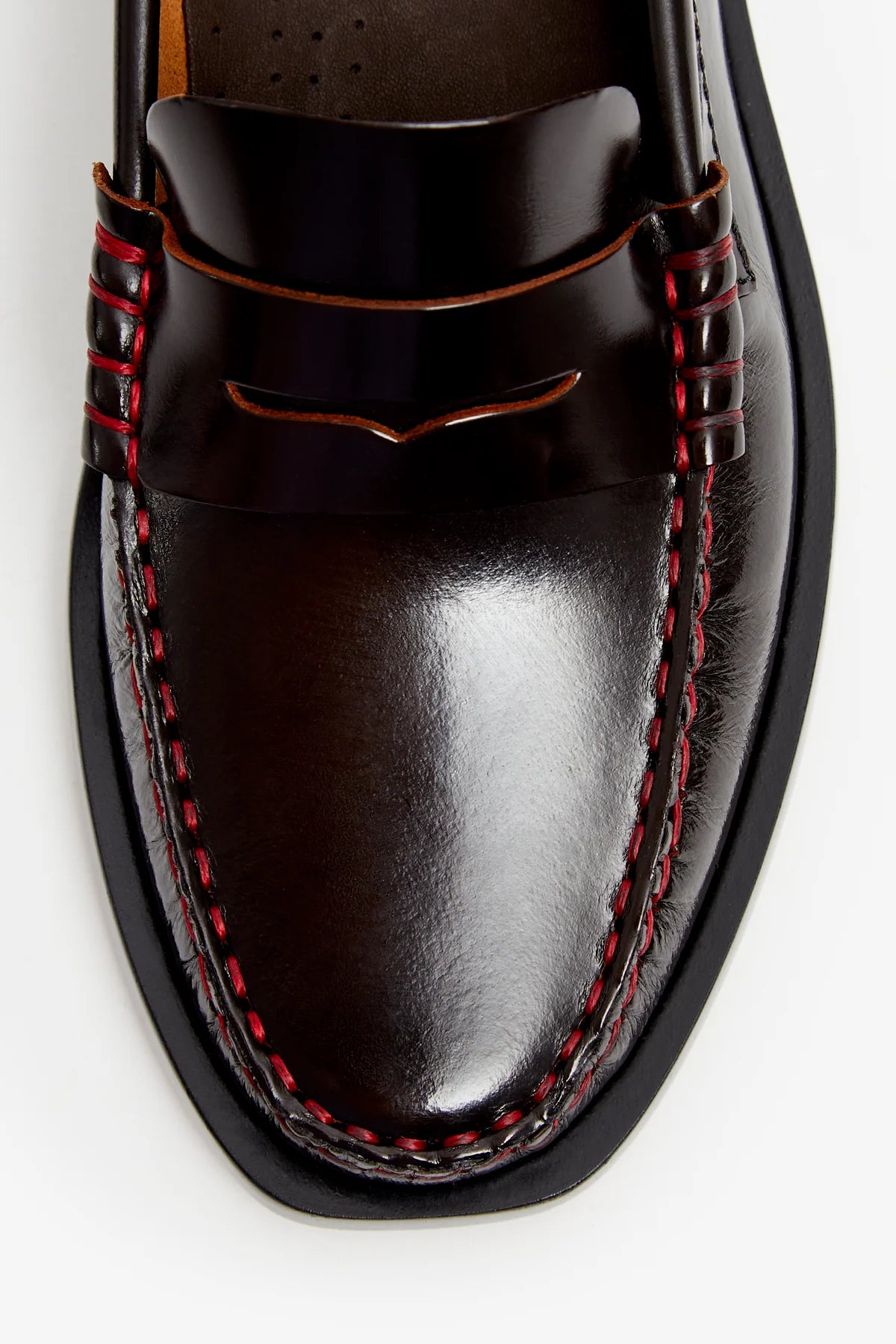 Vega moccasins antique mocha red