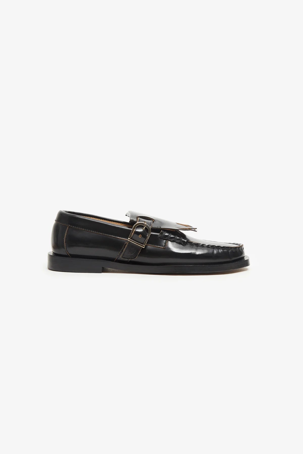 moccasins Vega T-bar leather black
