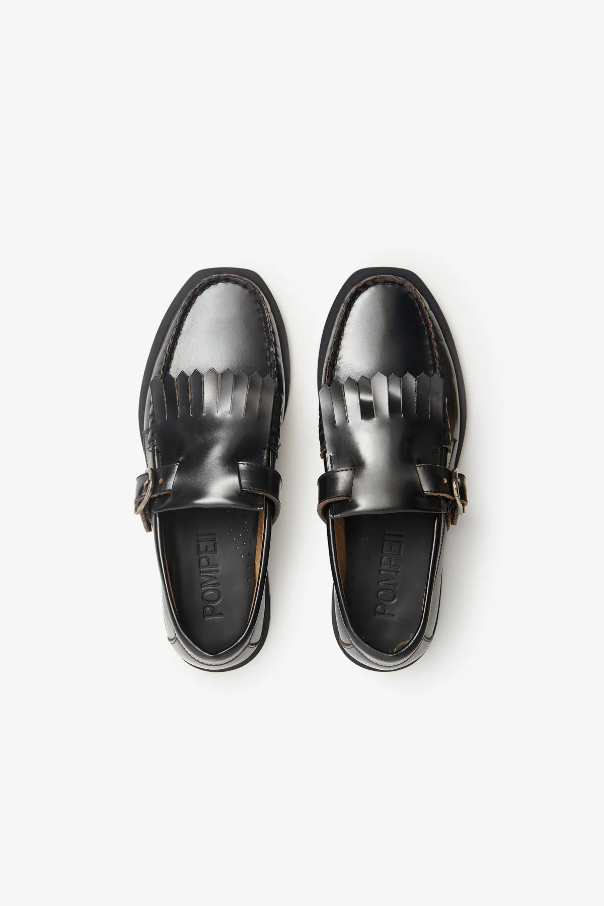 moccasins Vega T-bar leather black