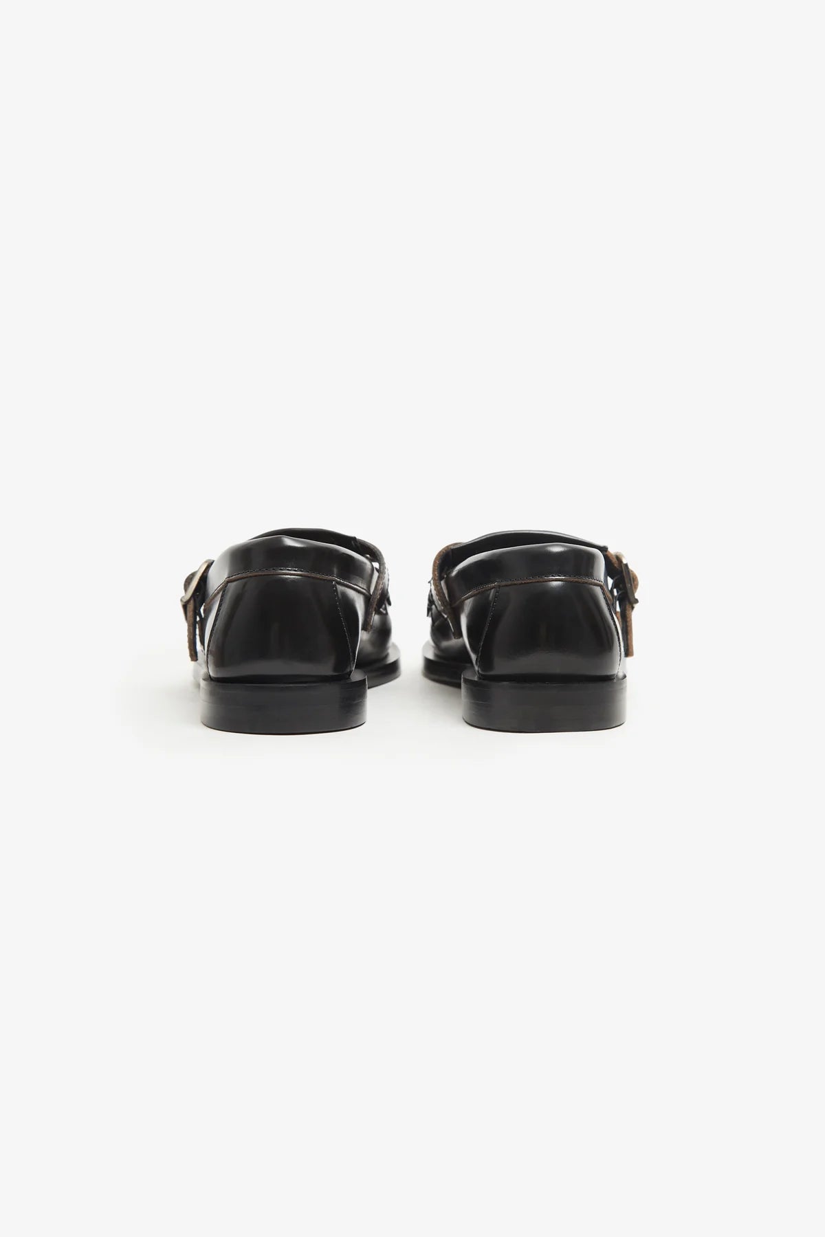 moccasins Vega T-bar leather black