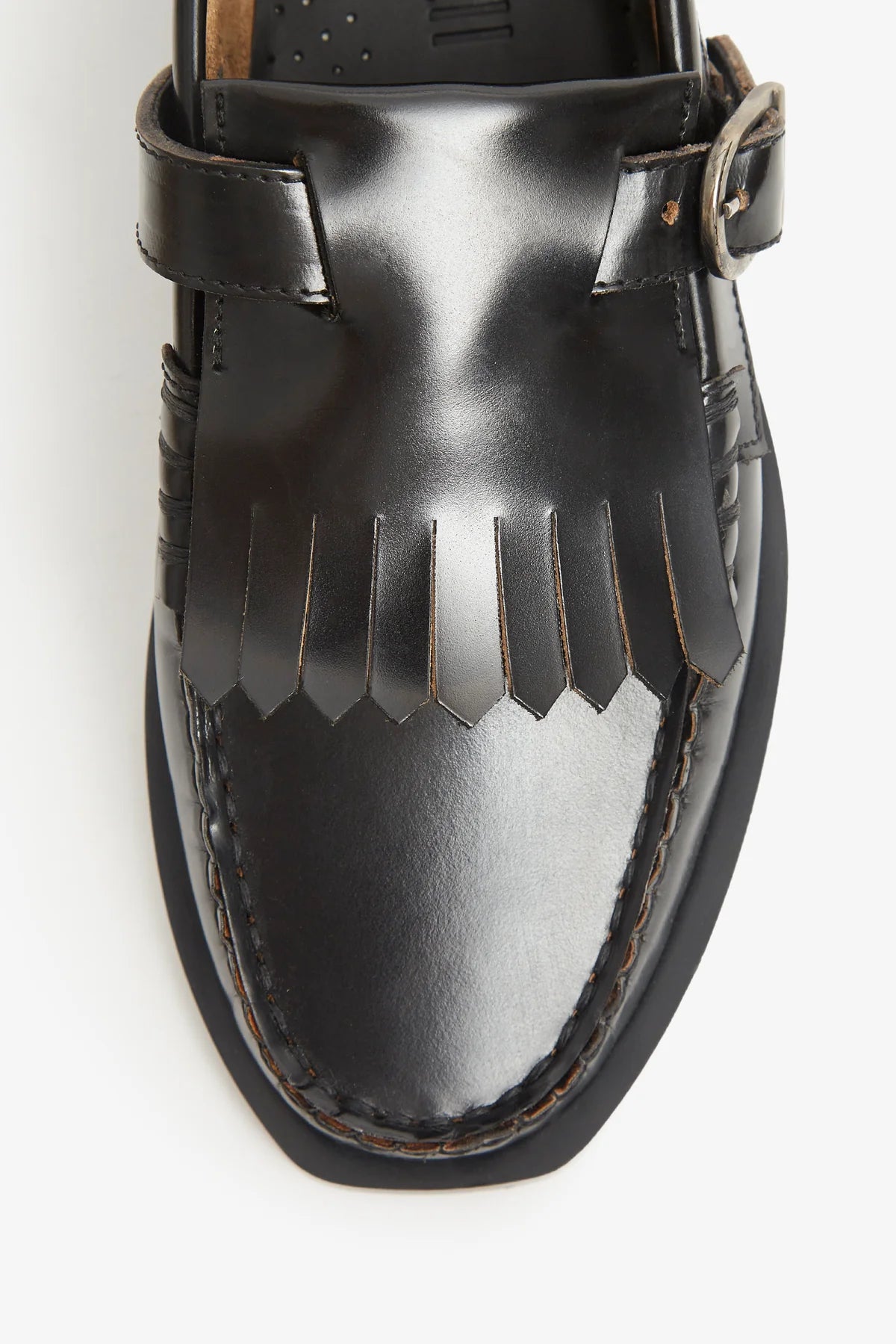 moccasins Vega T-bar leather black