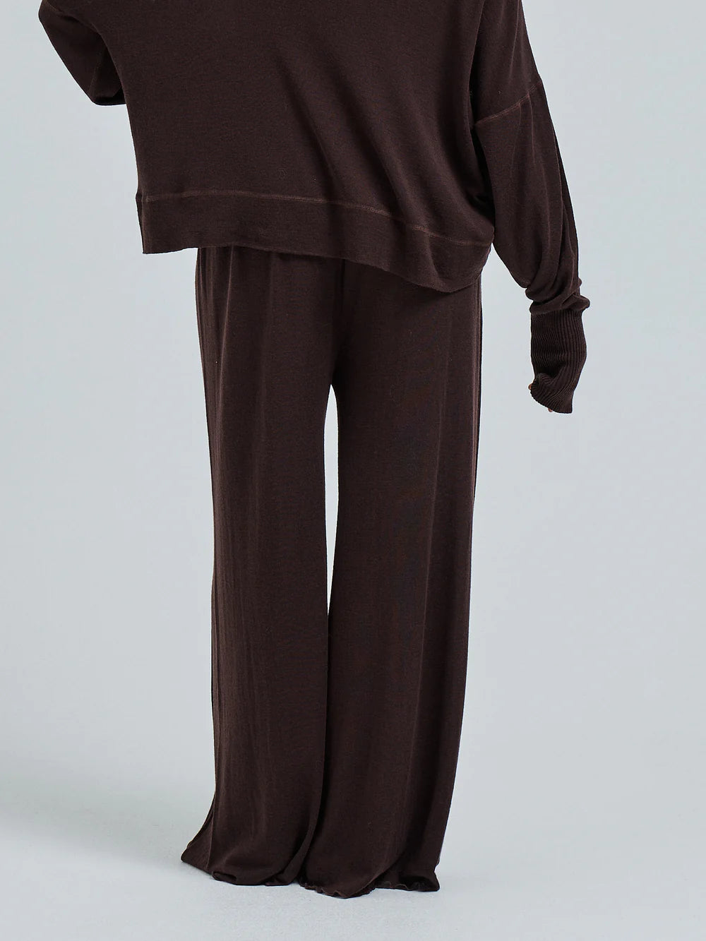 Barbera dark brown trousers