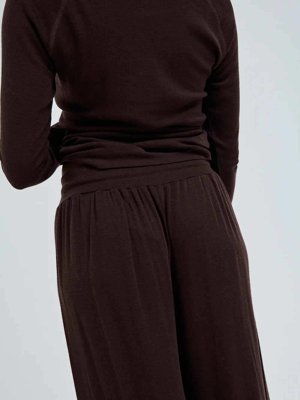 Barbera dark brown trousers