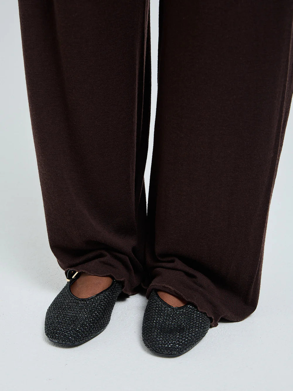Barbera dark brown trousers