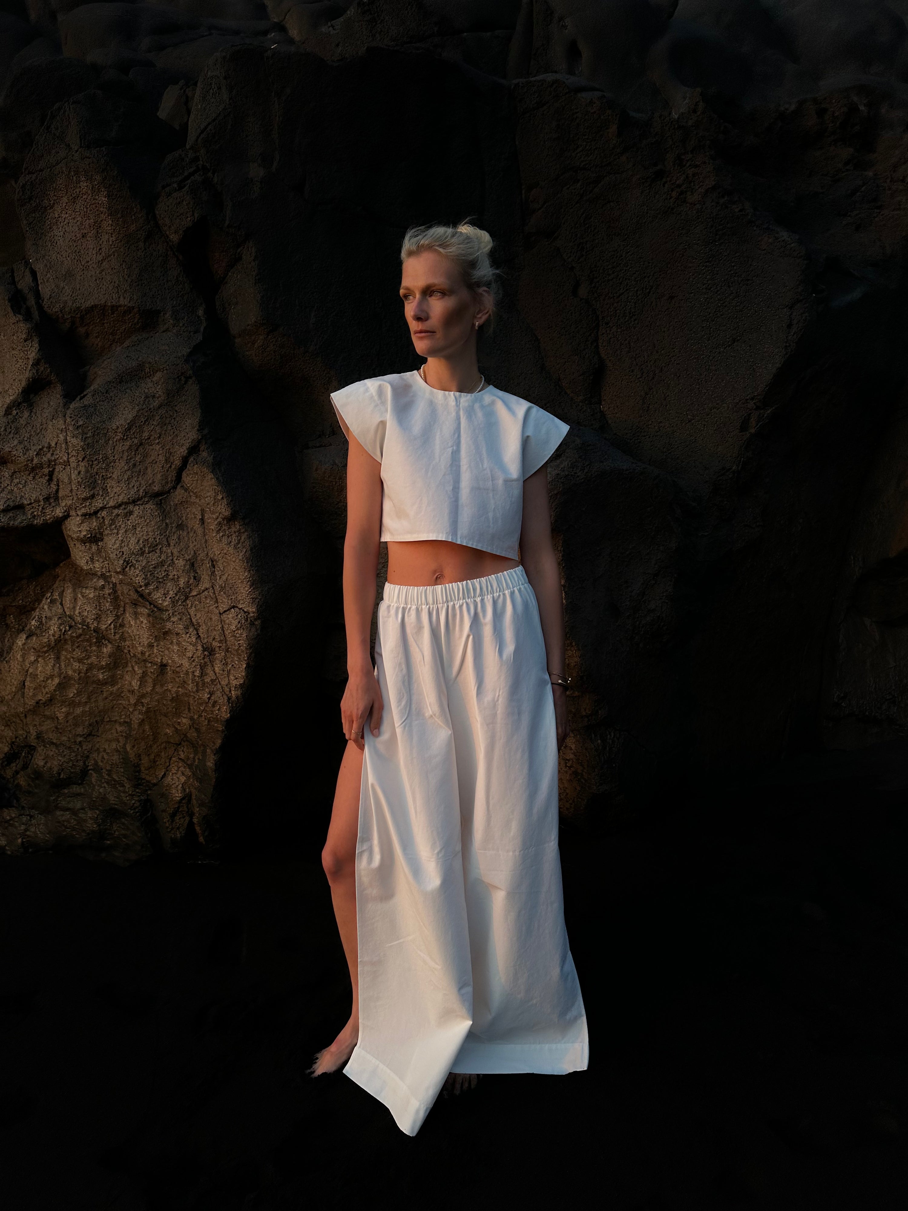 Vacanze pants with slits by Zuzana N.S.
