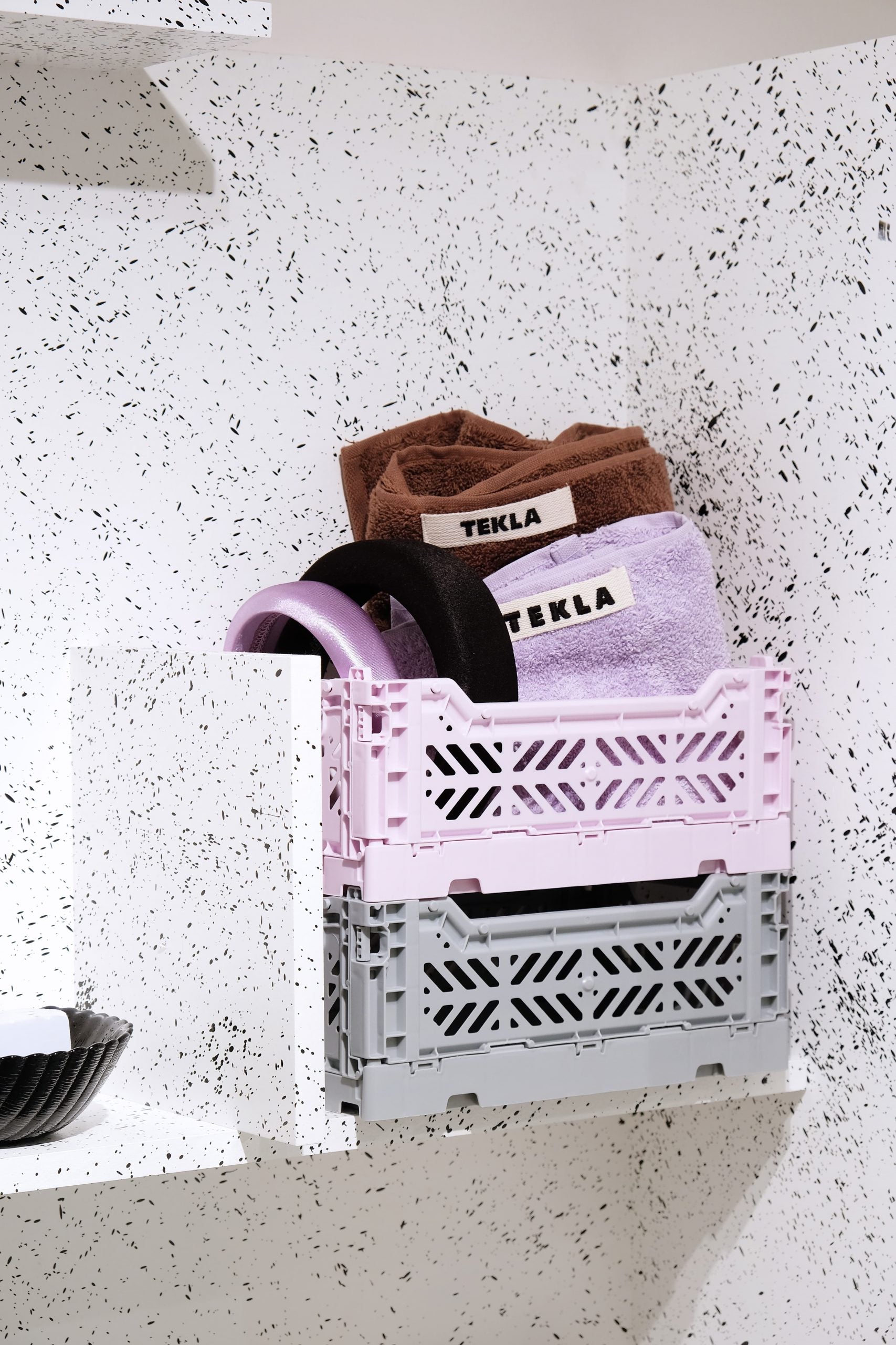 stohovací úložný box mini orchid
