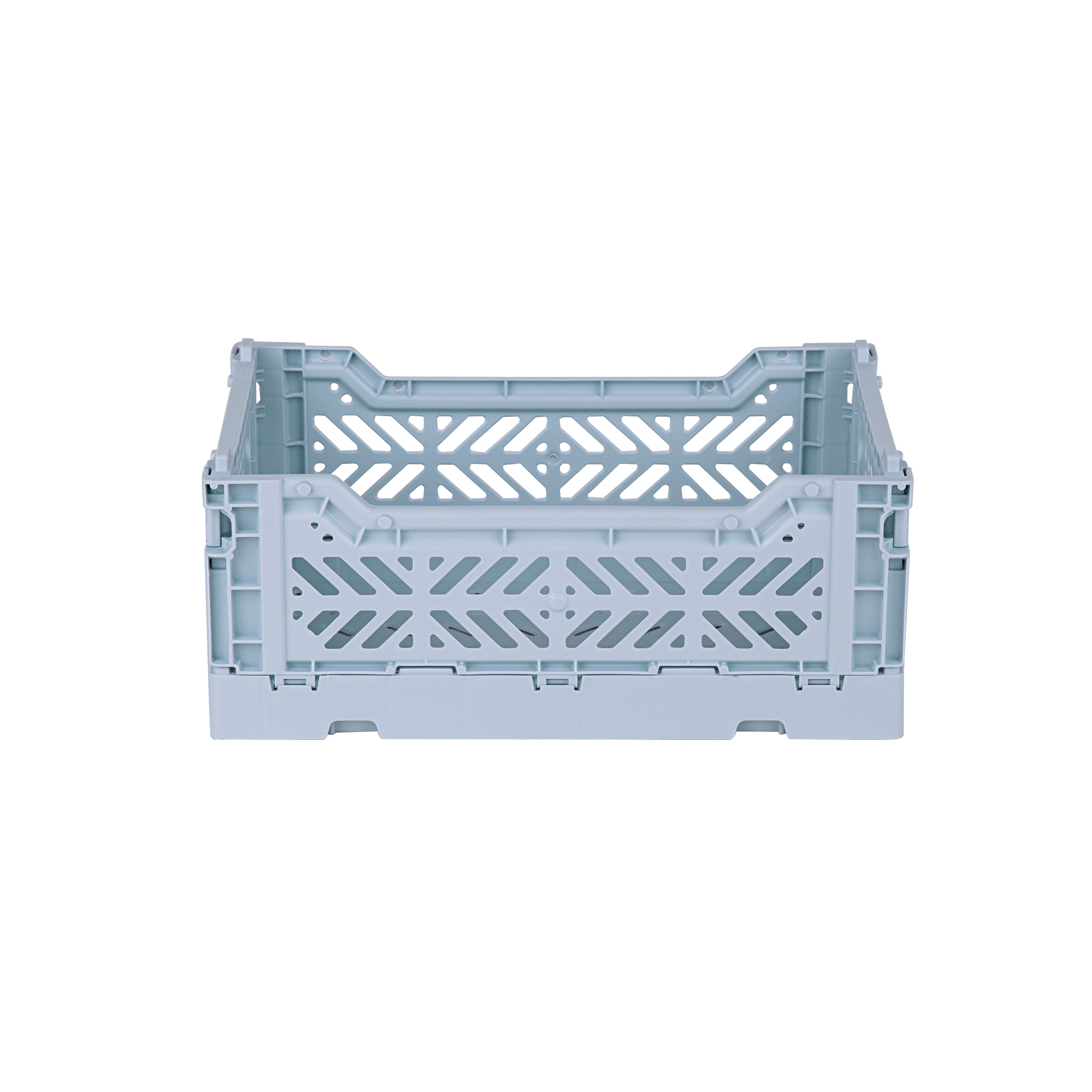 stackable storage box mini pale blue