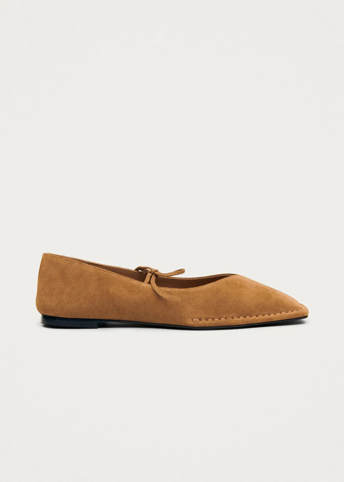 baleríny sway suede tan leather