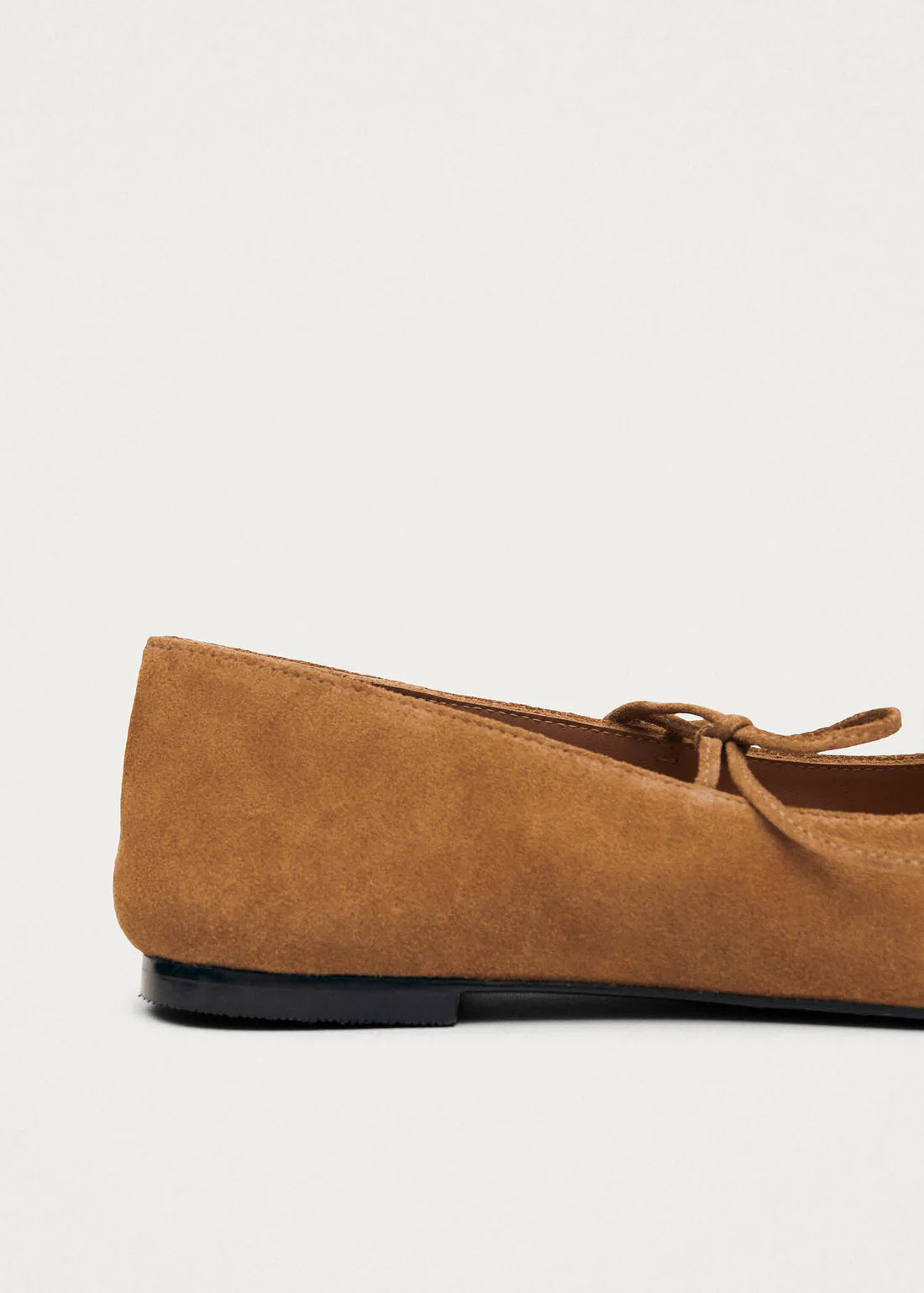 baleríny sway suede tan leather