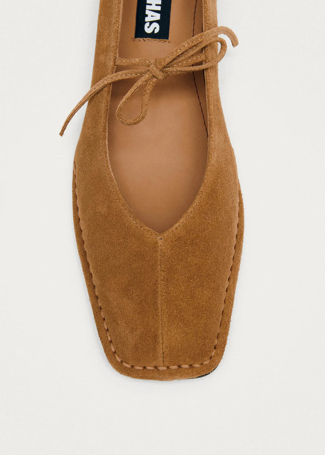 baleríny sway suede tan leather